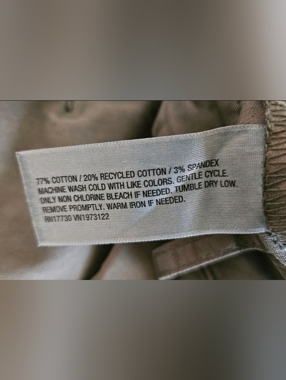 Universal Thread Olive Wide-Leg Utility Pants - Picture 5 of 6